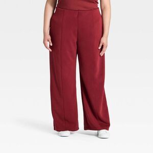 a new day Women's Wide Leg Pants - Red
